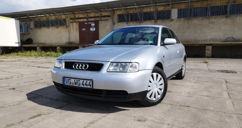 Audi A3 cena 4900 przebieg: 257408, rok produkcji 2000 z Miłakowo małe 704